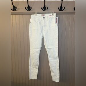 Wrangler Unforgettable Skinny Jeans White High Rise 2 NWT